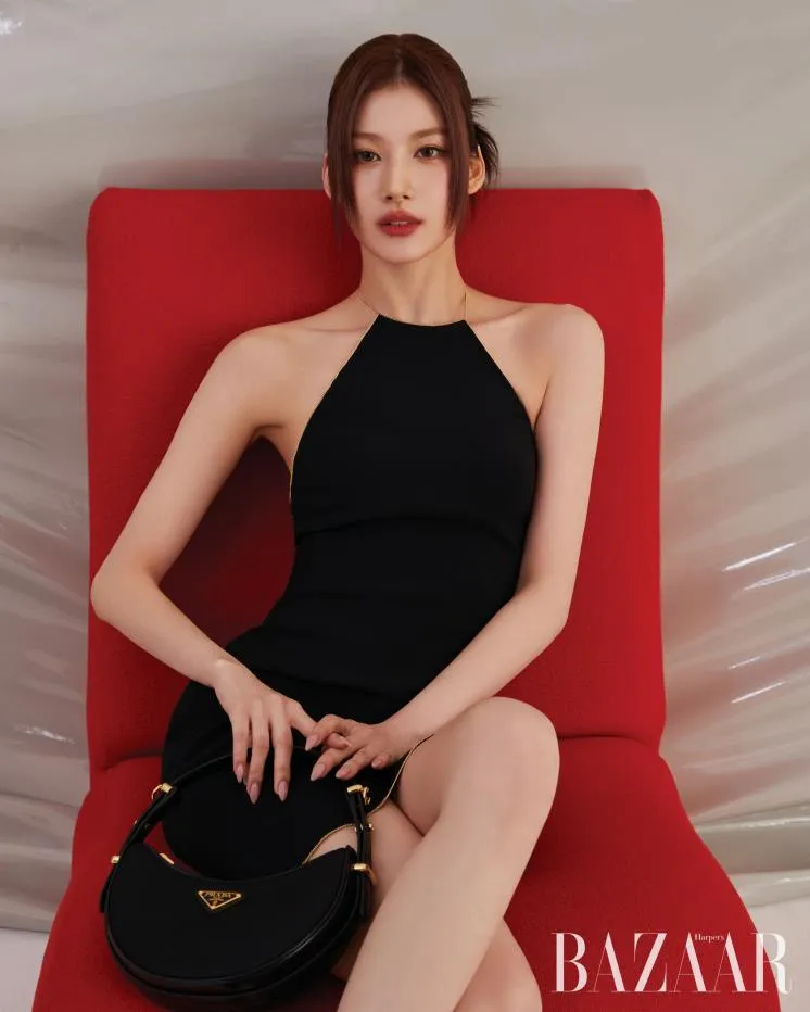 Twice Sana Harper Bazaar December