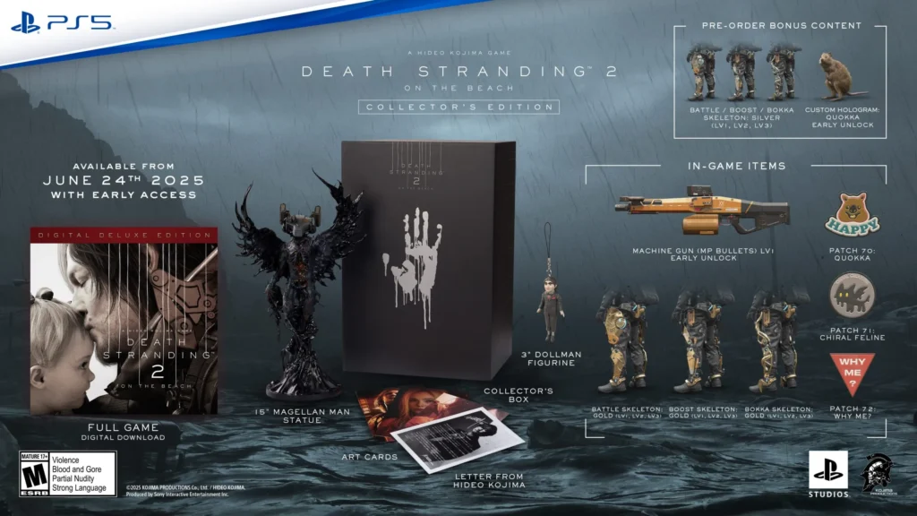 Death Stranding 2 On the beach Collector Edition