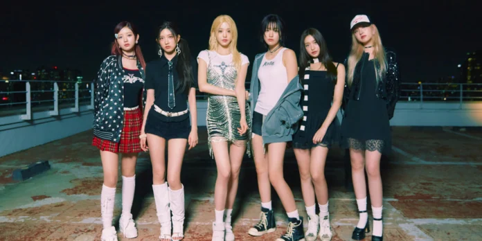 K-pop group IVE performing live at Lollapalooza Paris 2025 after Berlin and Chicago festival stages.